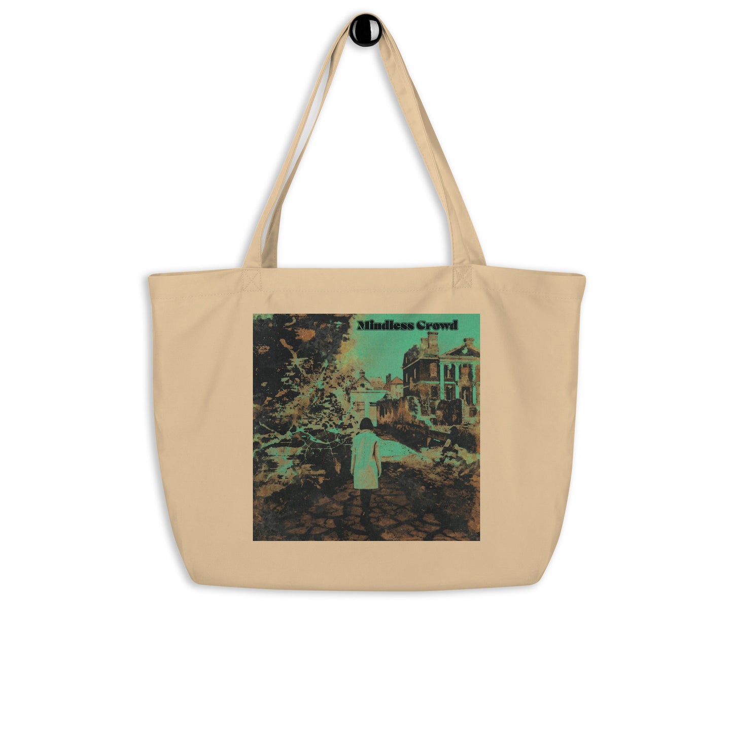 Large organic tote bag