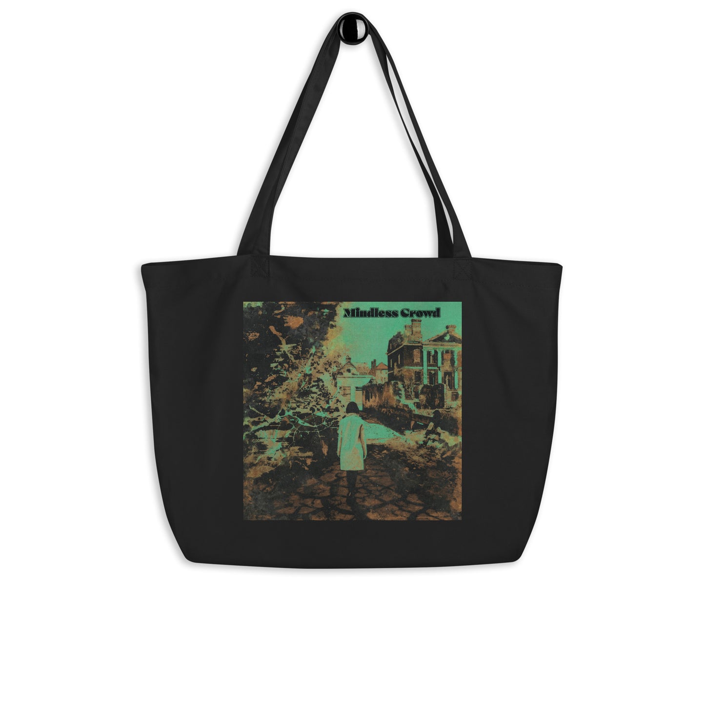 Large organic tote bag