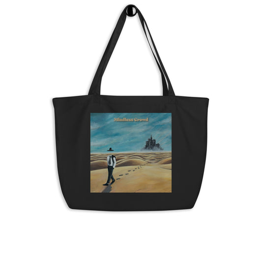 Large organic tote bag