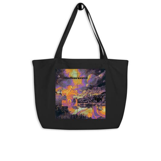 Large organic tote bag