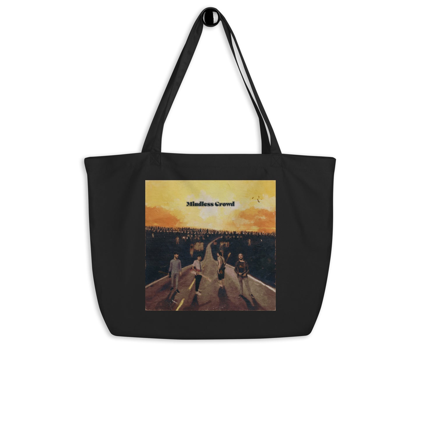 Large organic tote bag