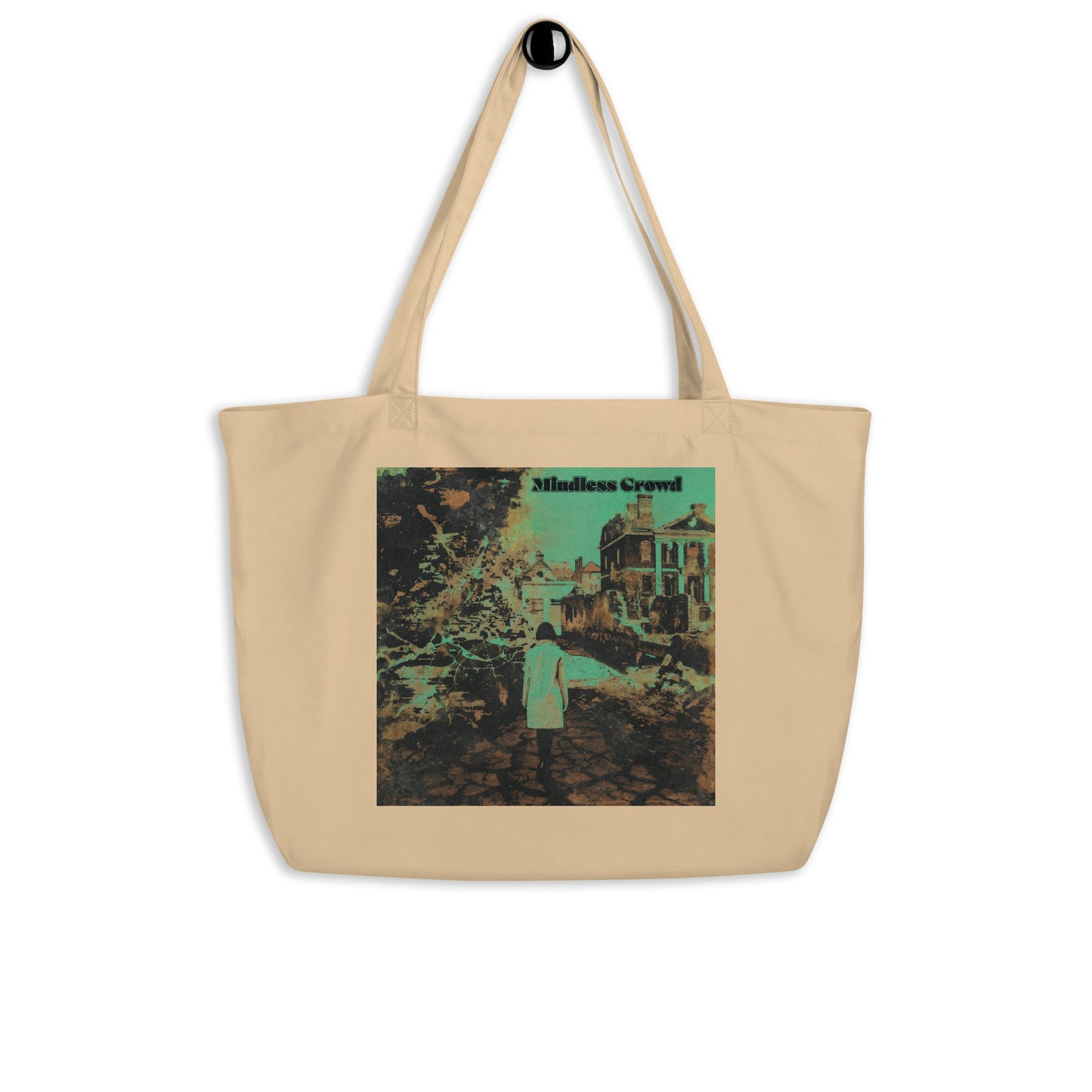 Large organic tote bag