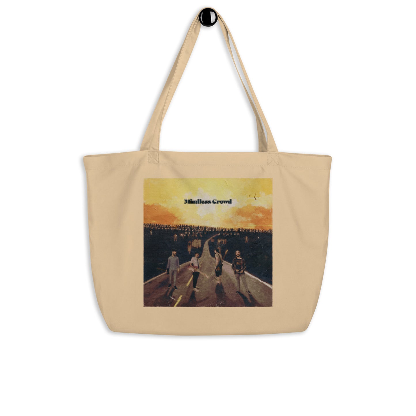 Large organic tote bag